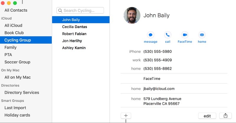 Contacts app on mac not syncing with icloud